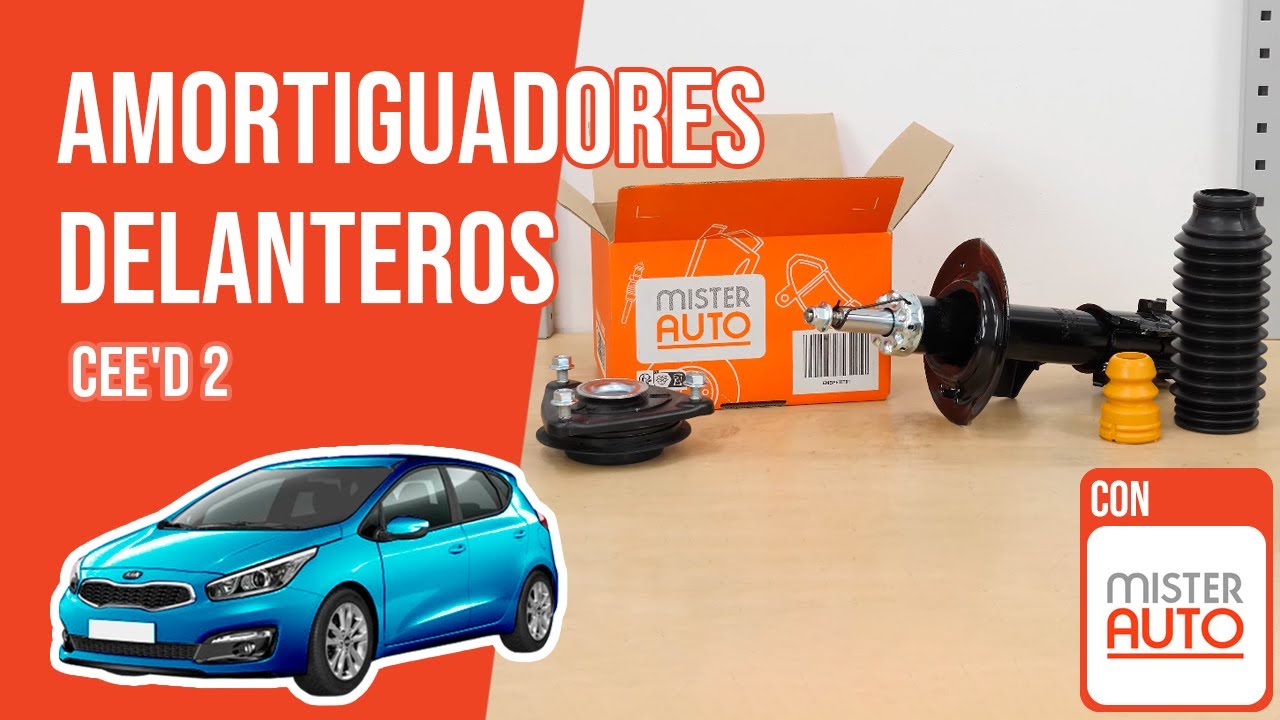 Cómo cambiar los amortiguadores delanteros Ceed 2 ➿
