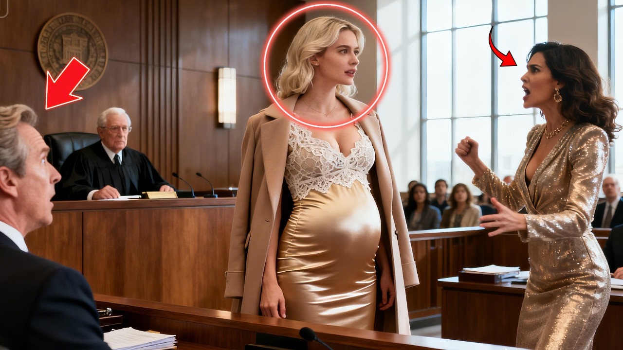 Mistress Attacks Pregnant Wife In Court — Millionaire Has No Idea The Judge Is Her Father
