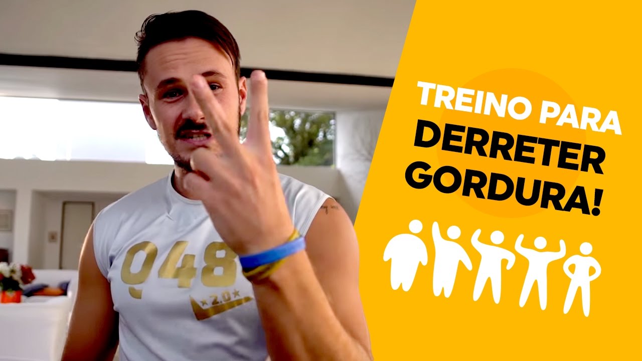 Treino de 4 minutos para Derreter Gordura - Q48 | Vin&iacute;cius Possebon