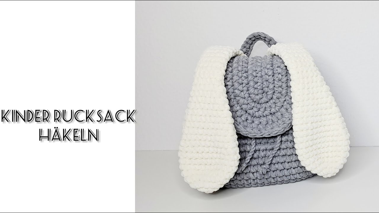 Kinder Rucksack Häkeln