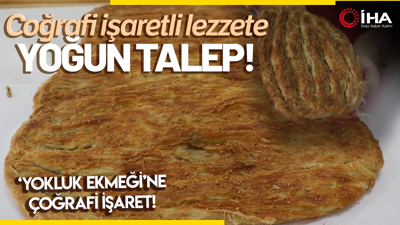 Yokluk Ekmeği Tahinli Pide Tarifi... Yokluk Ekmeği Tahinli Piden Nasıl Yapılır?