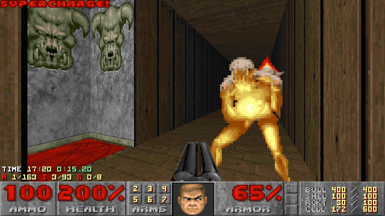 Doom II: Hell on Earth - Nightmare! Speedrun in 20:46