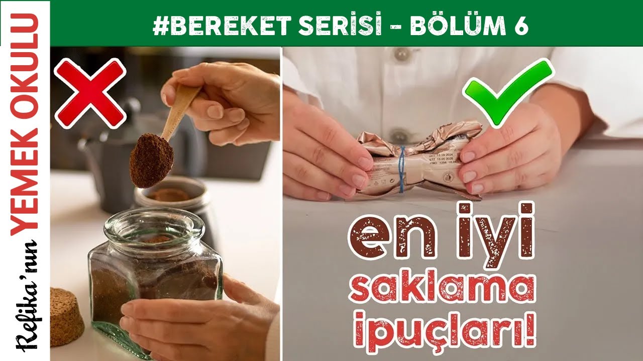 Bu Videodan Sonra Hiçbir Gıda Bozulmayacak! Bu Yöntemlerle Gıdalarınızı Taze Tutun!