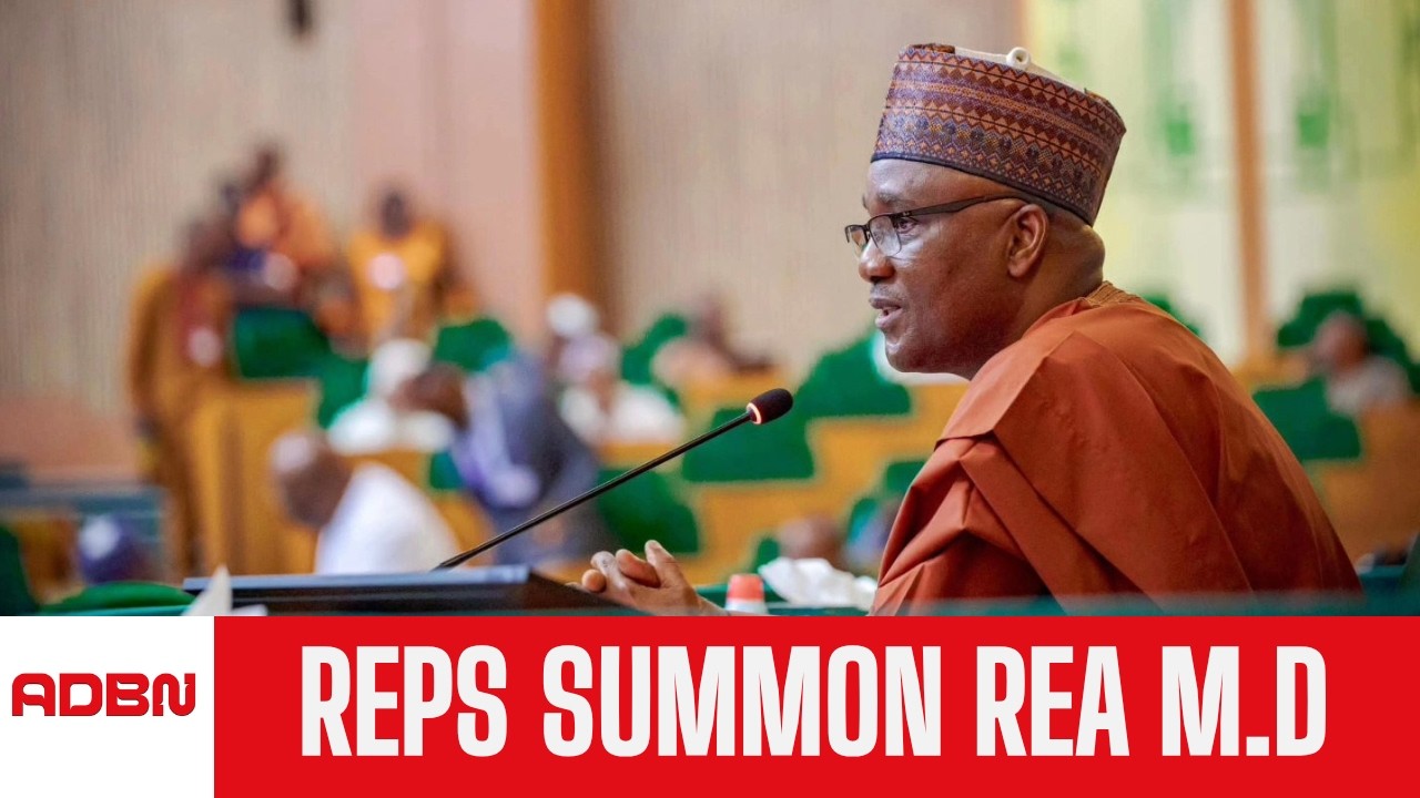 Reps Panel Summon REA M.D Over Absence Of Investigative Hearing