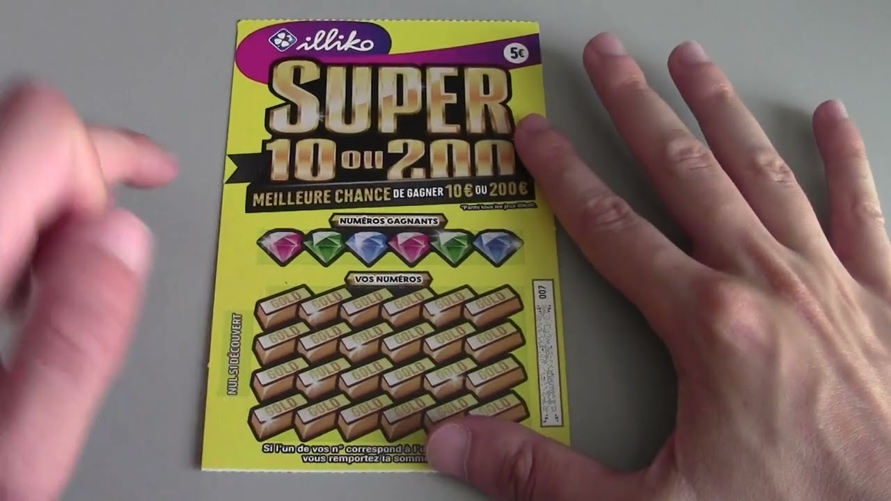 Challenge 70€,1 Black Jack,4 SUPER 5 OU 50, 2 SUPER 10 OU 200, 2 Millionnaires,2 Mission Patrimoine,