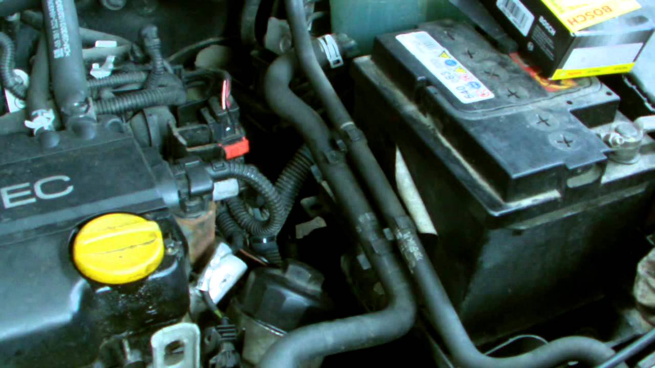 OPEL / VAUXHALL ASTRA ECOTEC OIL FILTER REMOVAL
