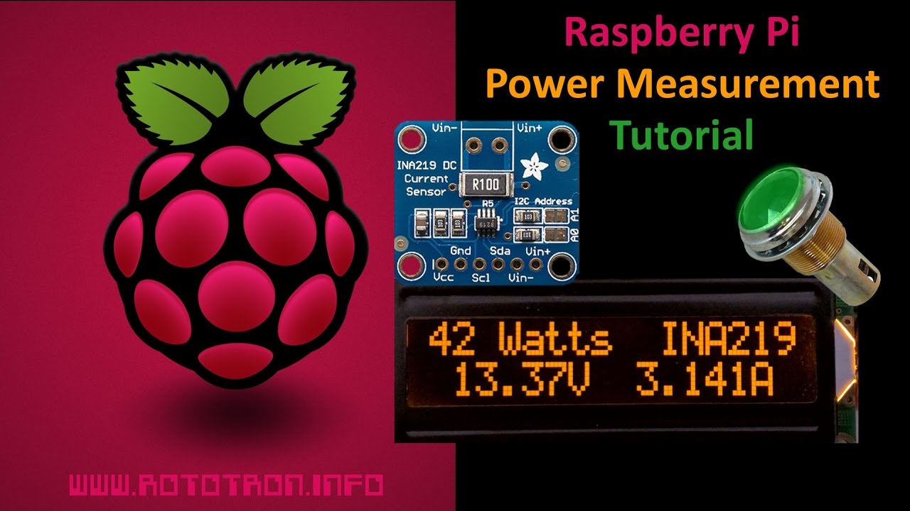 Учебное пособие по измерению мощности Raspberry Pi INA219