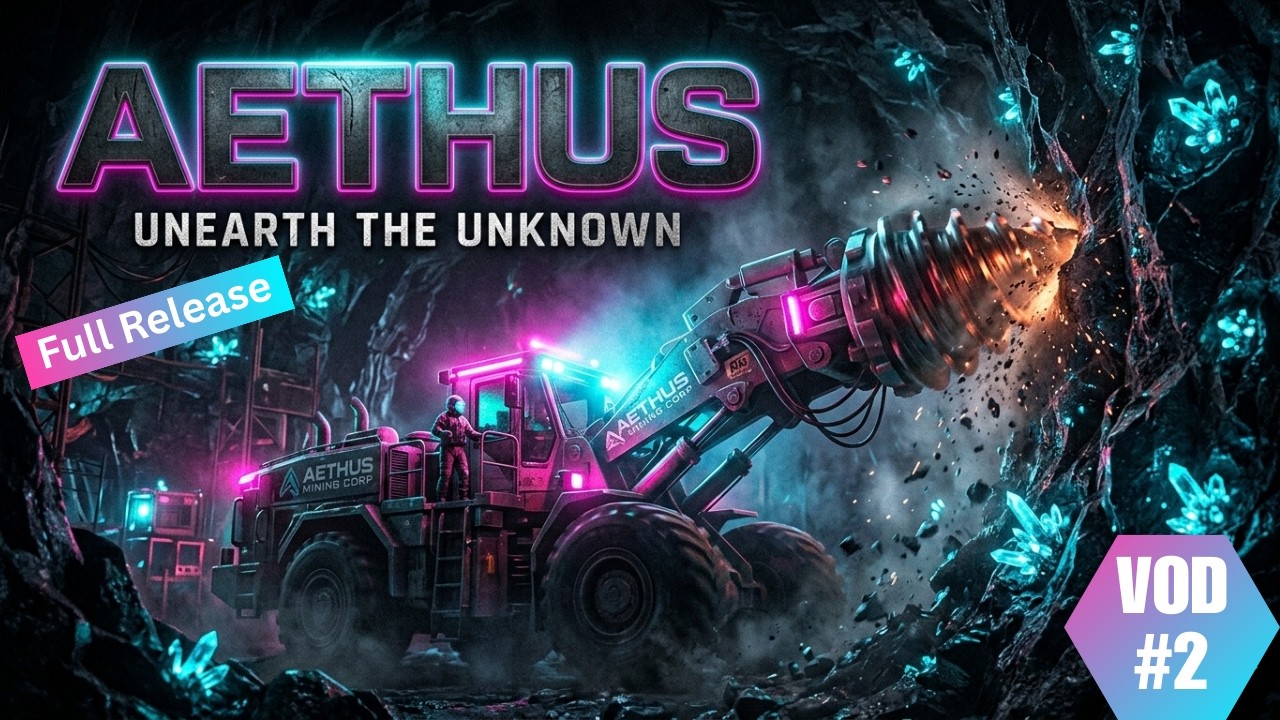 AETHUS 1.0: Deeper into the Caves! 💎 Base Upgrades & Water Pumps | [Class 1 Gamer]