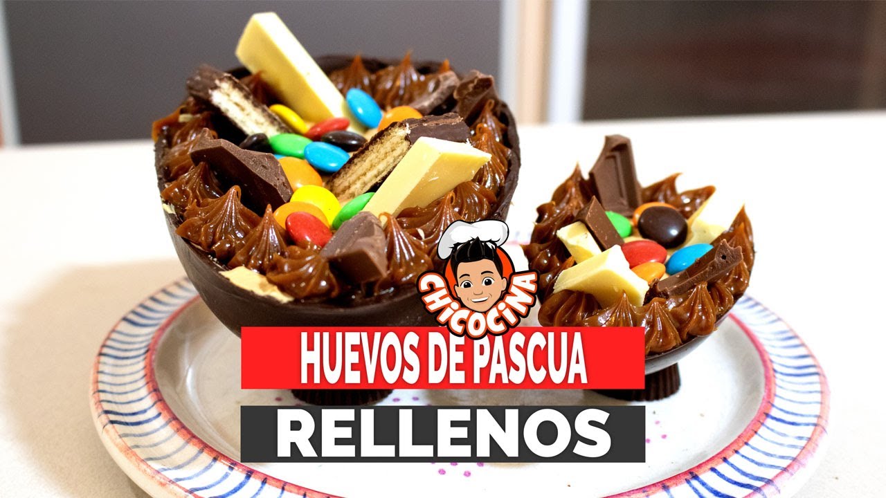 Huevos de pascua rellenos