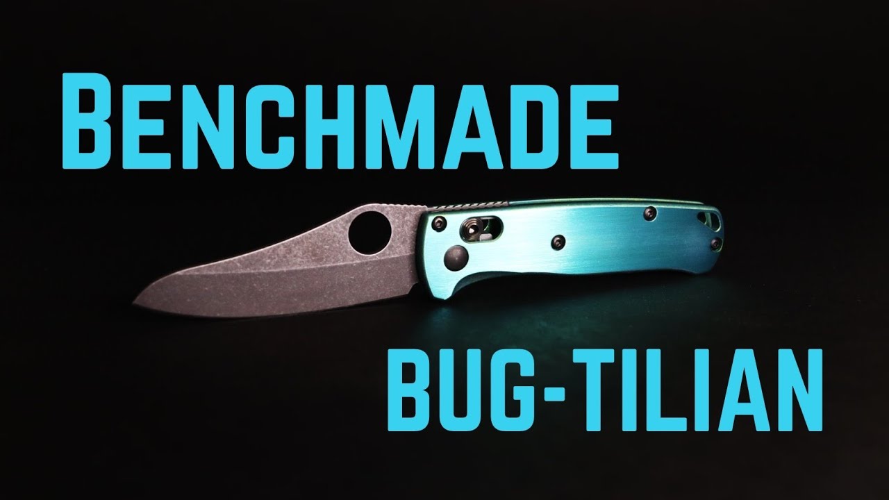 Миниатюрный карманный нож BUG-TILIAN от Benchmade!!! #сделай