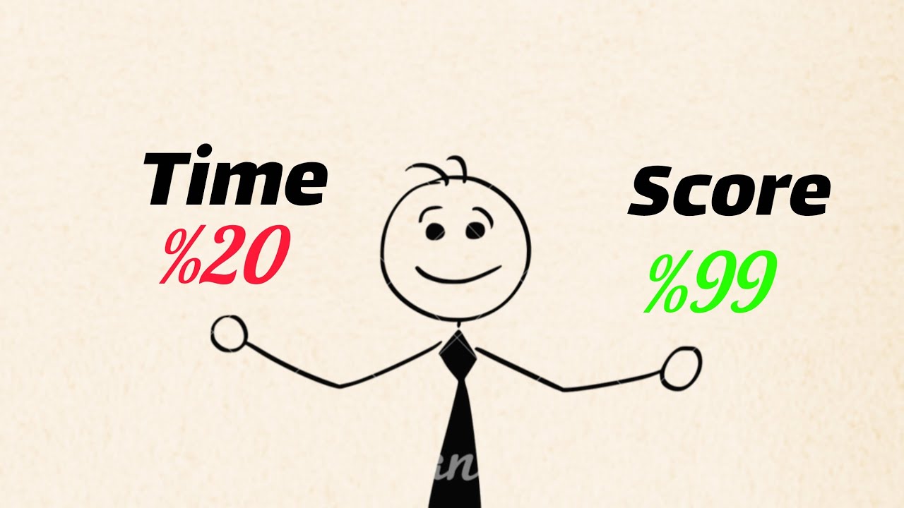 Study so fast that everyone says: You must have cheated.