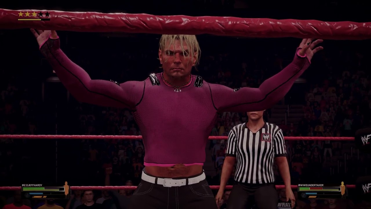 WWE 2K25 Showcase Mode Jeff Hardy Vs Undertaker