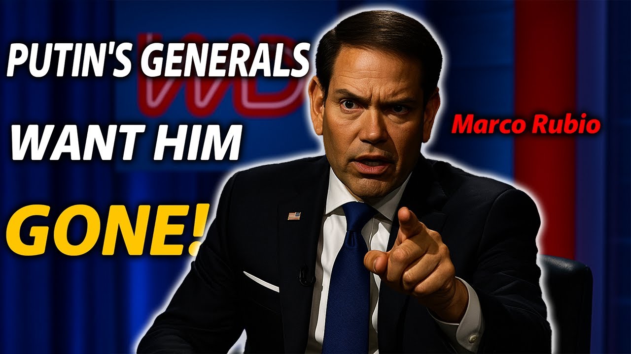Marco Rubio's Shocking Live TV Confession: 'Putin Called Me Crying Last Night