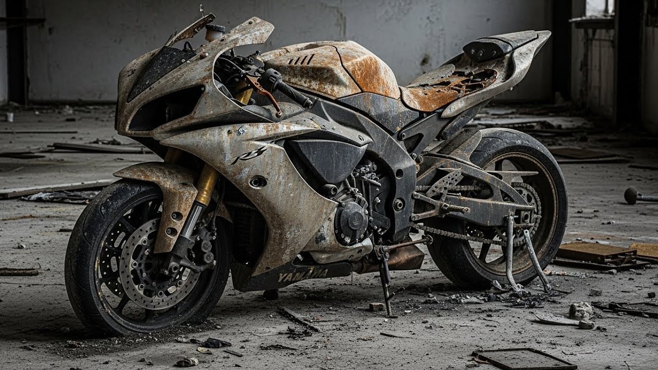 Yamaha R1 2026 Full Restoration from Burnt to Looking New|Restoration from Damaged Asmir