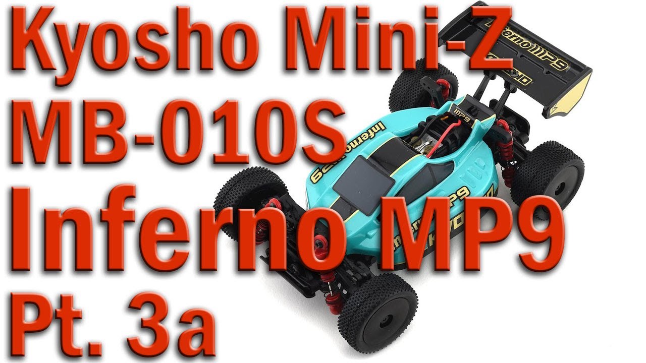 Mod - Under Guard MBW033 for Kyosho Mini-Z Inferno MP9 MB-010S - Pt. 3a
