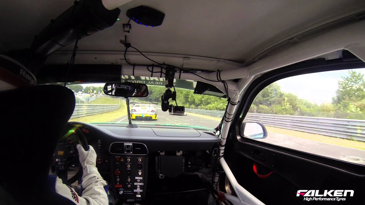 Onboard 24h-Race 2014 First Laps - Falken Motorsports