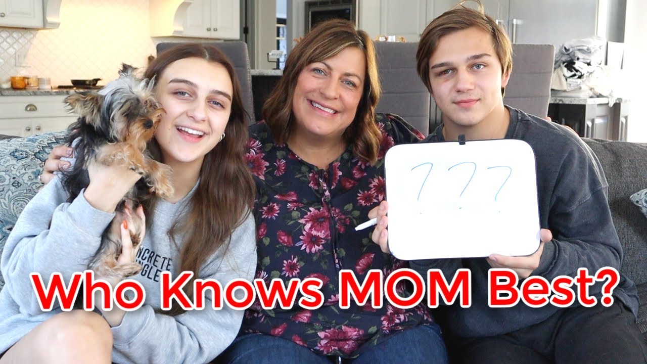 Who Knows Mom Best? Brother vs Sister!