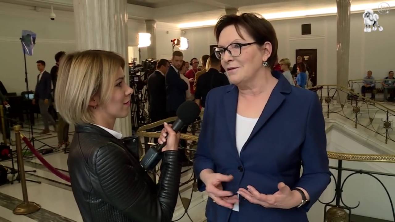 Ewa Kopacz w Sejmie: 