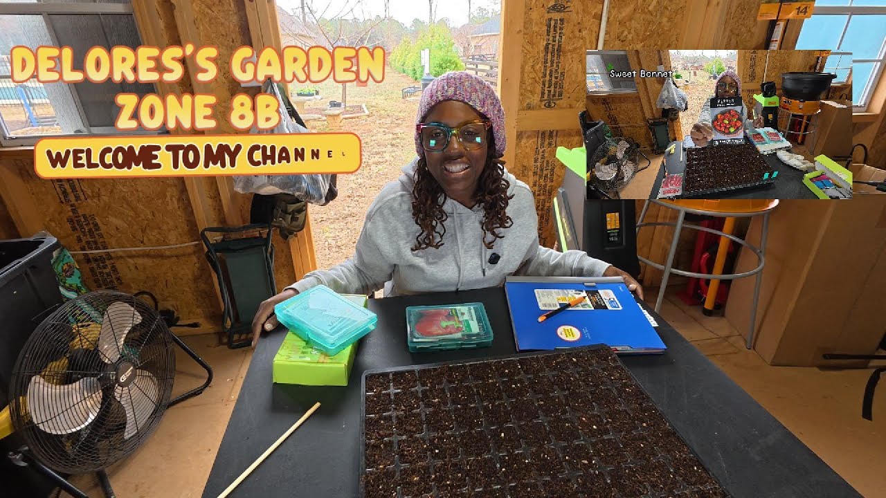 1/23 Starting my Pepper & Flower Seeds - Preparing for an Amazing Season #vegetablegarden