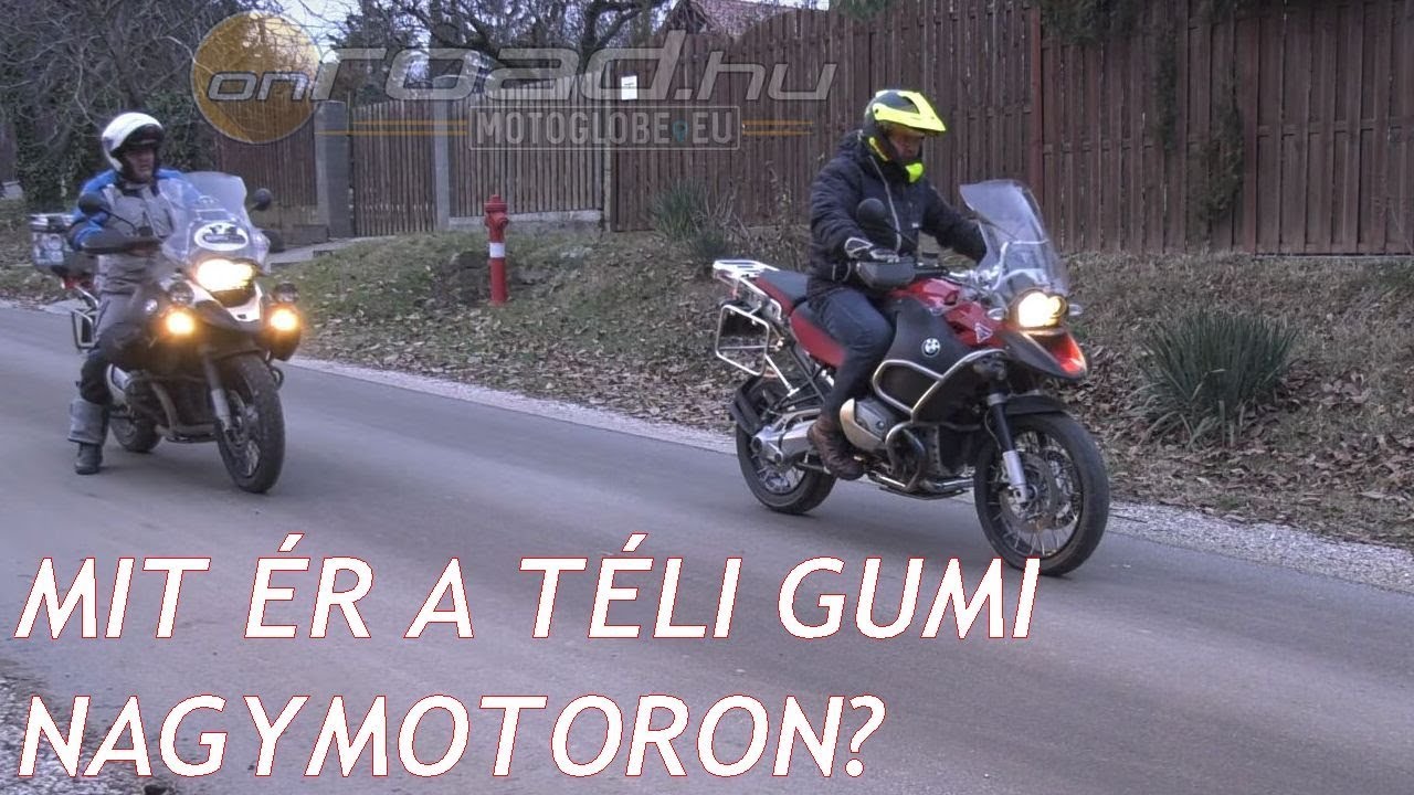 Téli gumi nagymotorra? Kipróbáltuk, mit tud valójában. - Onroad.hu
