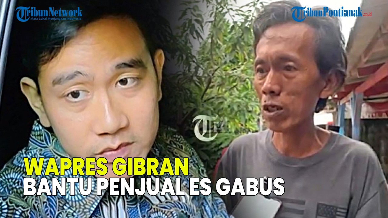 UPDATE❗ WAPRES GIBRAN TURUN TANGAN BANTU PENJUAL ES GABUS YANG VIRAL DIFITNAH APARAT