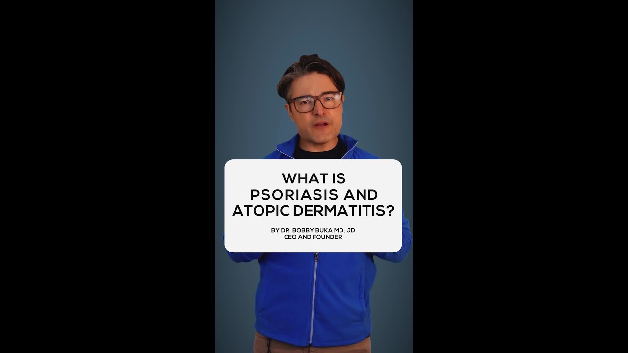 Psoriasis and Atopic Dermatitis are very common, but while they've historically been treated with to