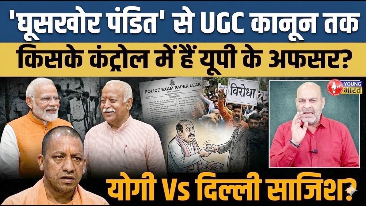 पंडित मतलब अवसरवादी? UP Police Exam के बाद agra में 'बड़ा कांड'! योगी Vs दिल्ली साजिश?