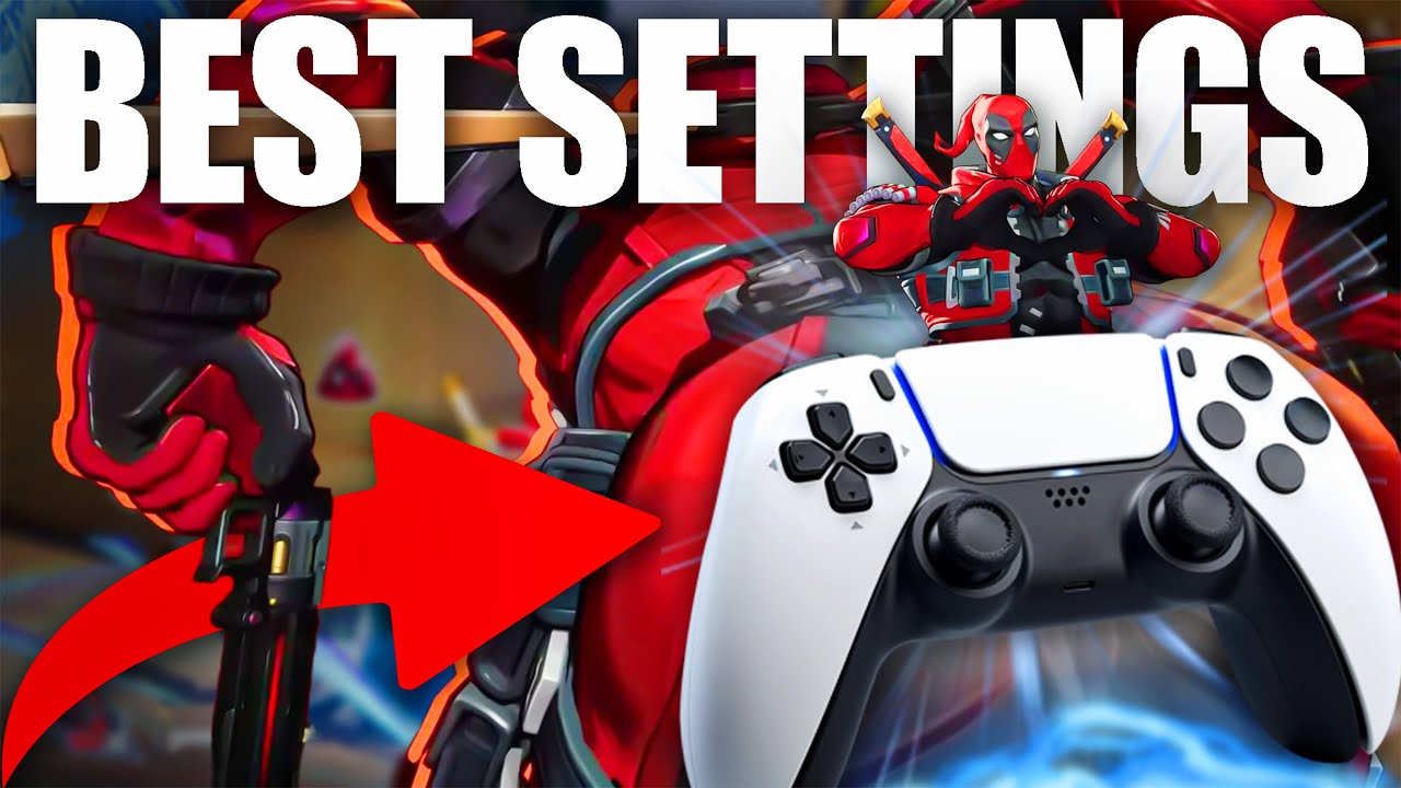 Deadpool BEST Controller Settings (Marvel Rivals)