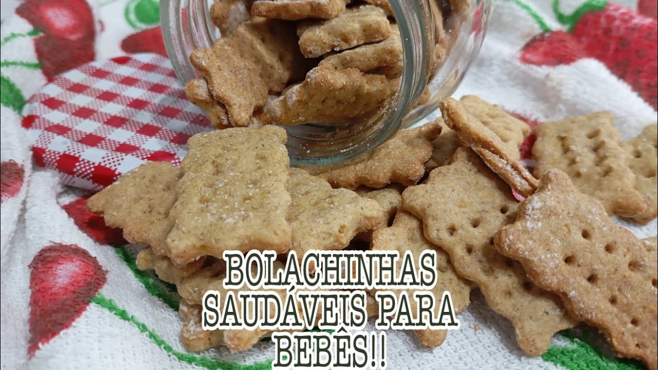COMO FAZER BOLACHINHAS DE MANDIOQUINHA PARA BEBÊS 