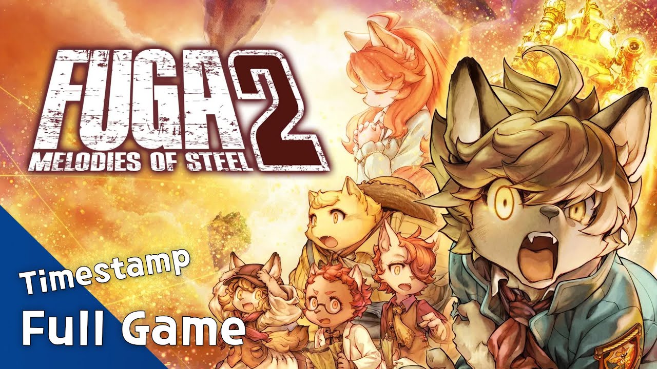 💥Fuga Melodies of Steel 2 【Full Game, Long Play】 - True Ending, 2K, No Commentary
