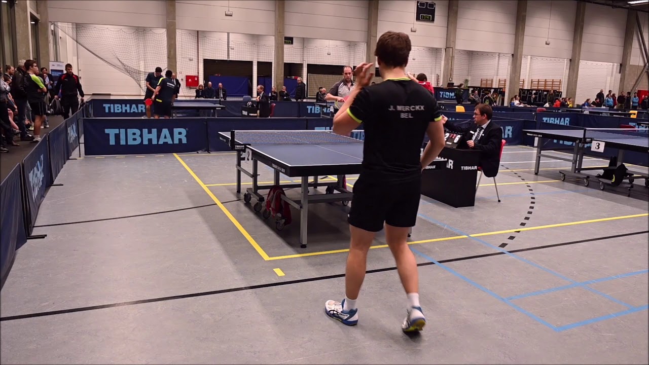 MERCKX JASPER (B0 - Merelbeke) tegen VANVINCKENROYE DAVY (B0 - Hoeselt) 2/02/2020