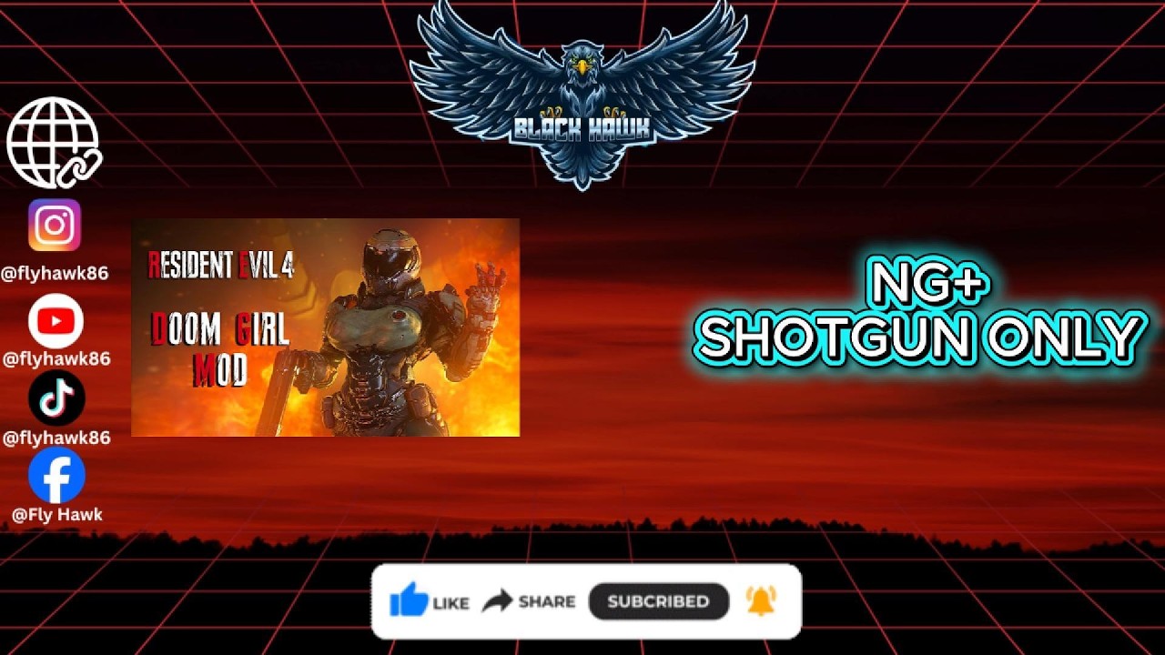 RE4 Remake NG+ Ada Doom Girl Mod | Shotgun Only Run