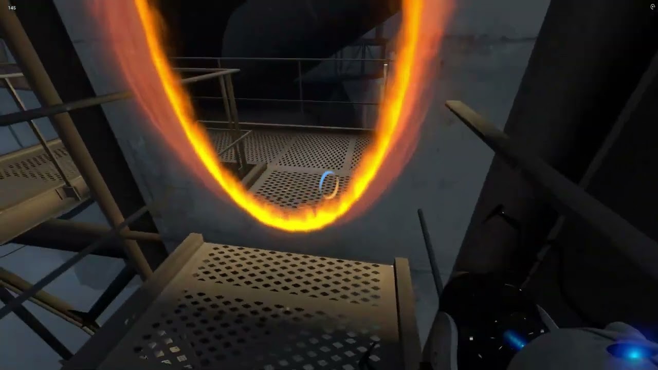 Portal 2, Часть 2 - попрыгушки, полетушки и разговоры с Глэдос.