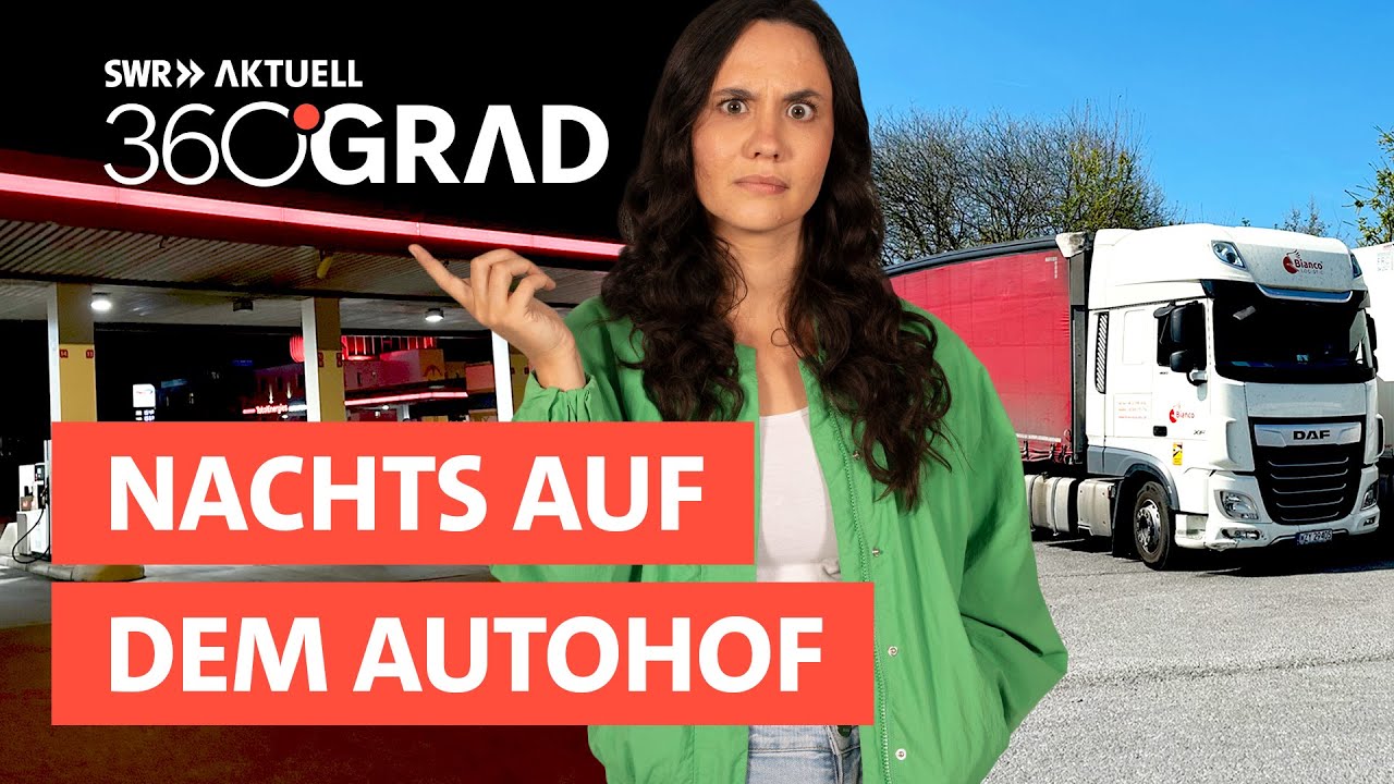 Leben auf der Raststätte: Als Frau Tag und Nacht auf einem Autohof | SWR Aktuell 360 Grad