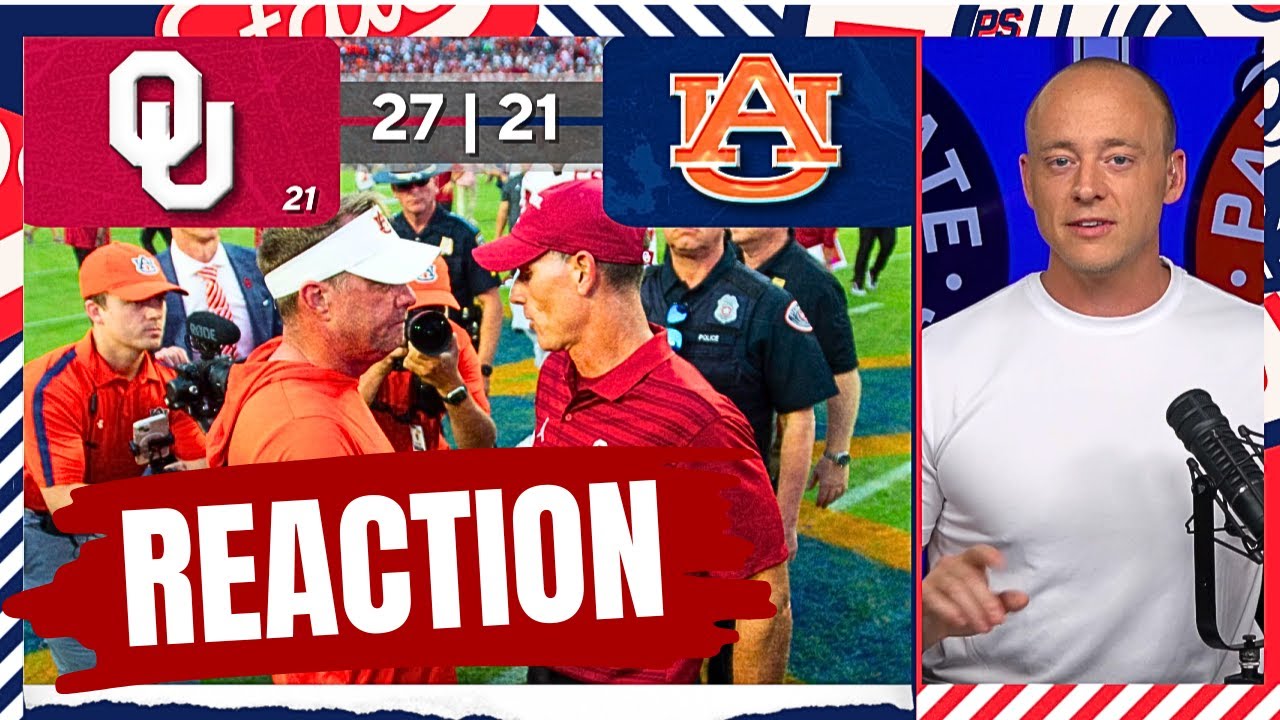 Oklahoma Stuns Auburn - Josh Pate Rapid Reaction