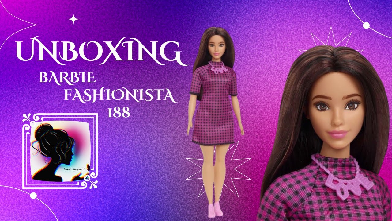 UNBOXING y reseña Barbie fashionista 188 - Barbiestoryland