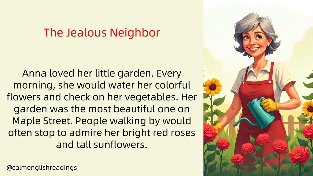 The Jealous Neighbor | Learn English Through a Heartwarming Story