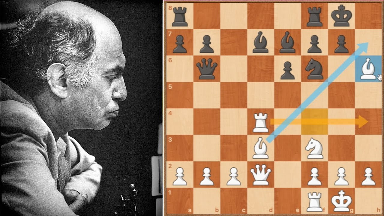🔥 Mikhail Tal y su VIOLENTO castigo en Ajedrez contra el h6 de Portish