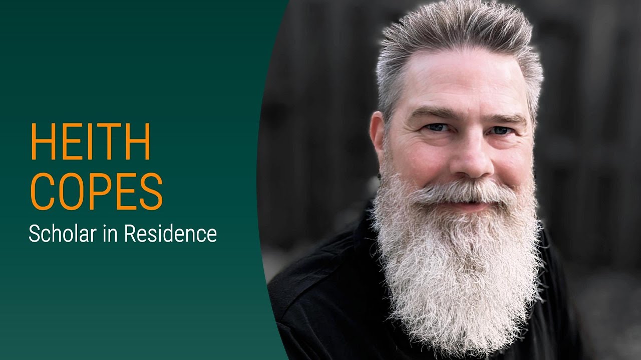 Heith Copes Quickfire Q&A