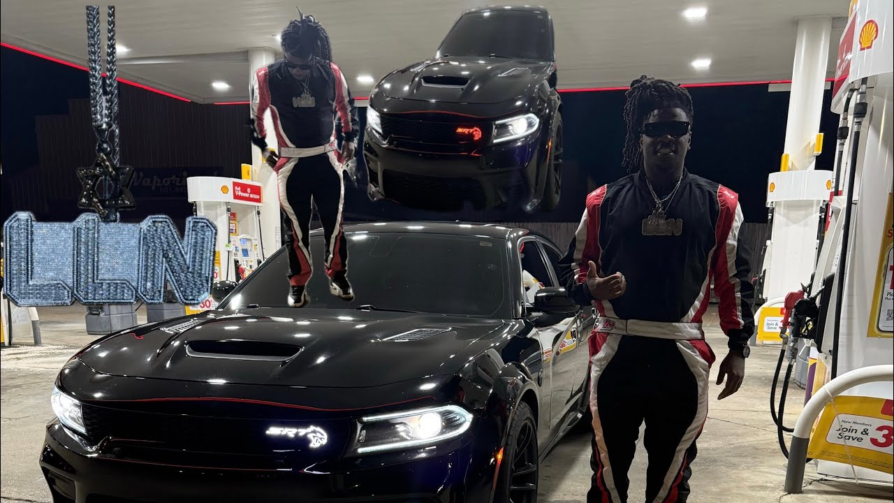 Ready To Race In A HellCat At Night It’s A Scary Site