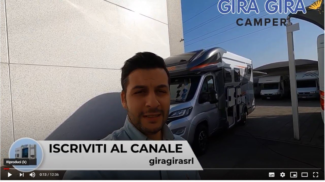 Camper semintegrale NUOVISSIMO TOP ARCA EUROPA NEW DEAL P 699 GLM