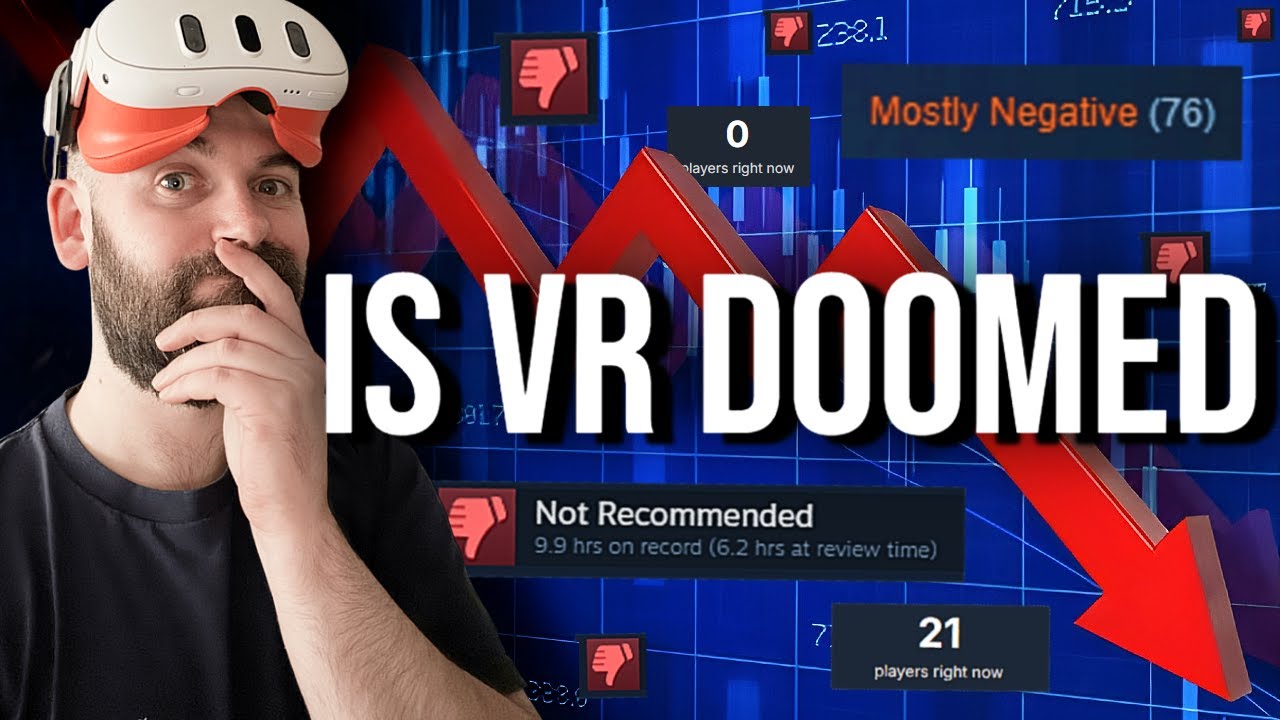 Обречена ли виртуальная реальность? Спад популярности премиум-VR-игр в 2025 году