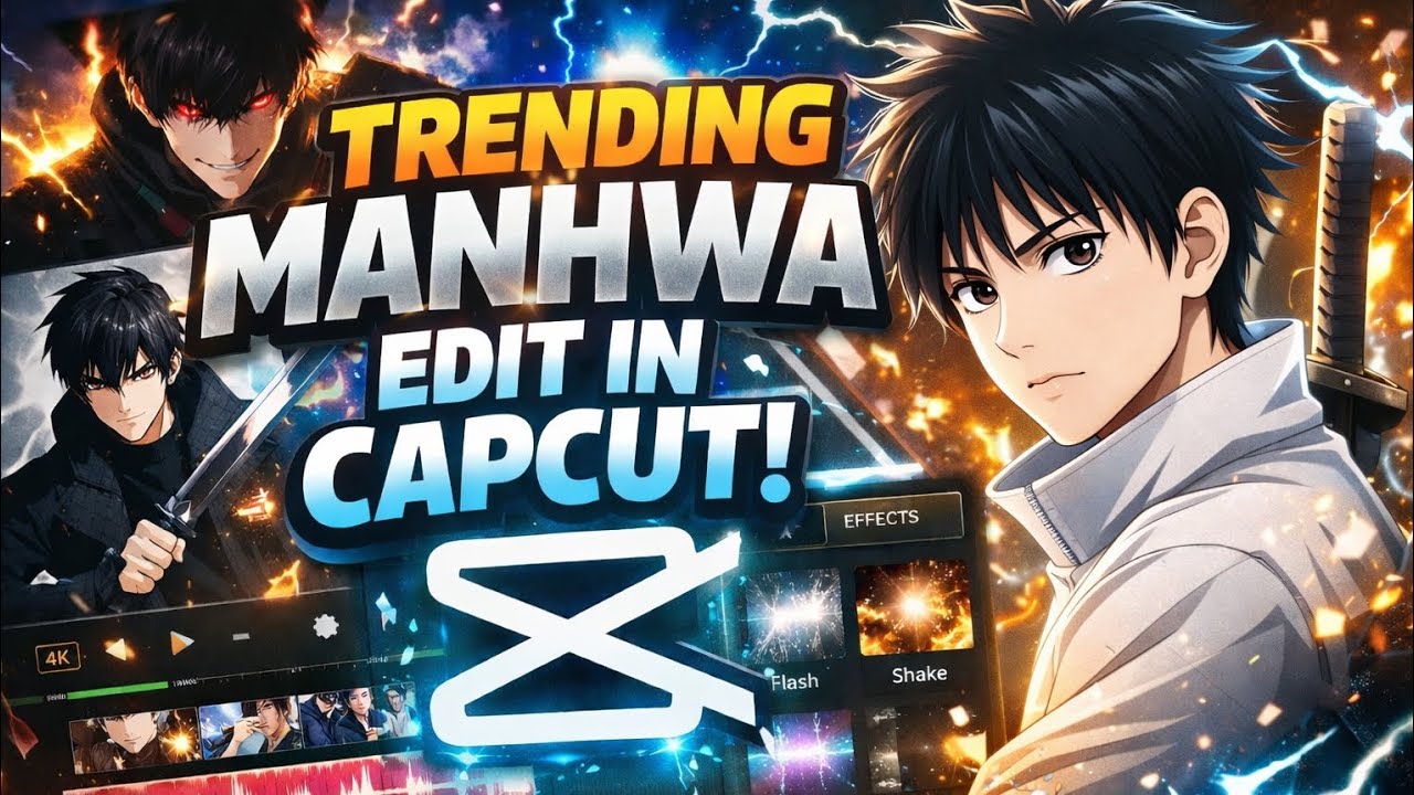 RELATABLE MANHWA EDIT TUITORIAL ON CAPCUT + FLIP TRANSITION 👌 