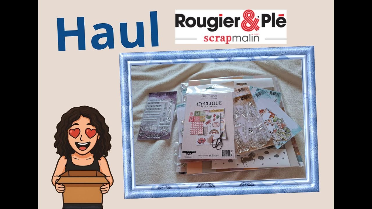 Haul Scrapmalin - scrapbooking