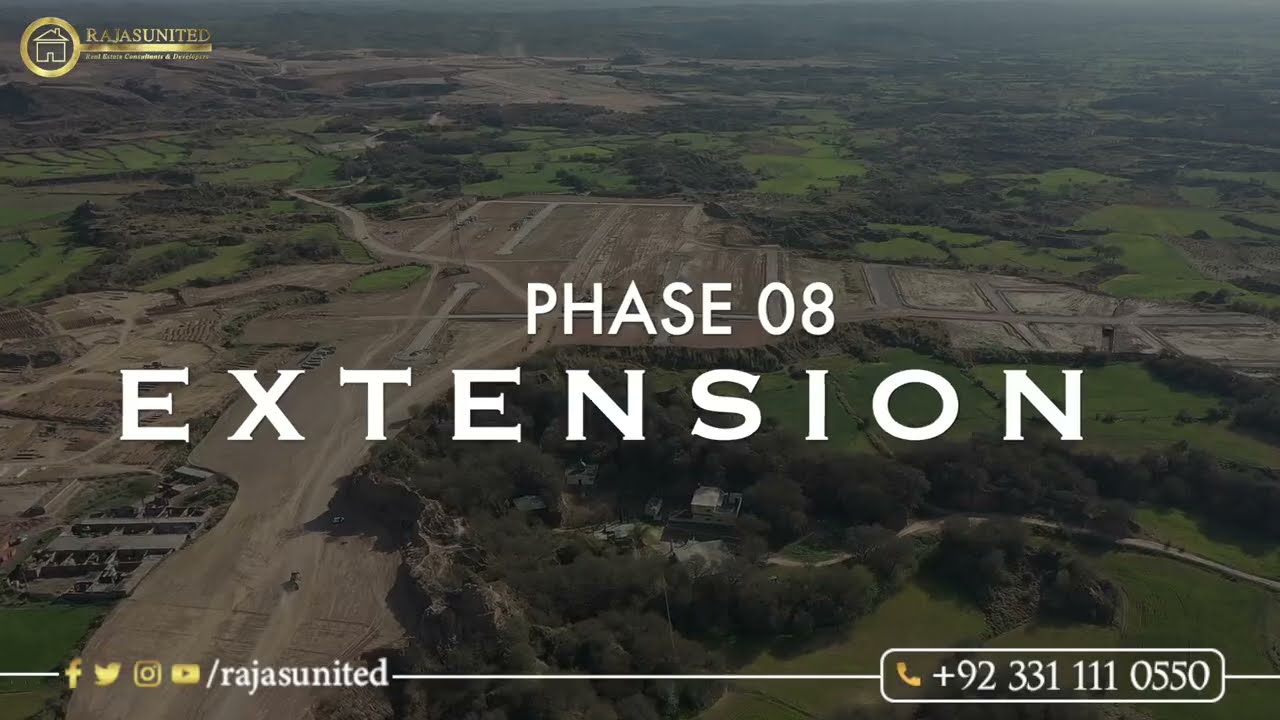 Bahria Town Phase 08 Extension | March Development Update | By Rajasunited