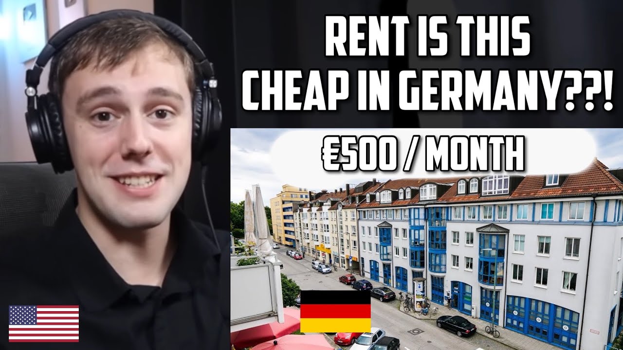 American Reacts to cost of living in GERMANY | housing, food, transport & more