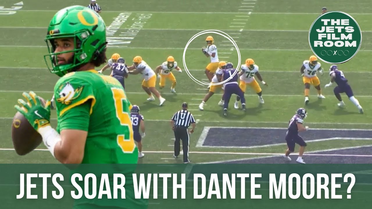 Dante Moore Film Breakdown | Will the Jets soar with Dante Moore?