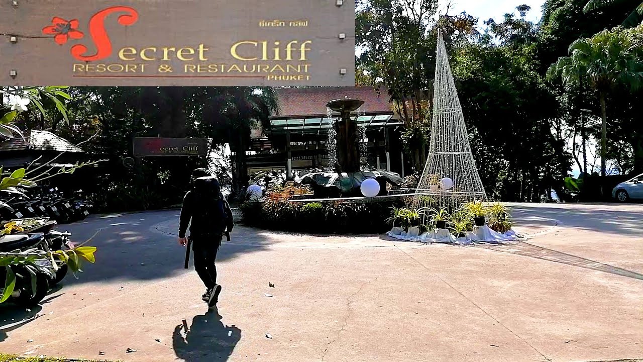 Secret Cliff Resort & Restaurant, Phuket [ 20 Dec 2023 ]#huaweiy7a #phuket #thailand #hotel #ภูเก็ต