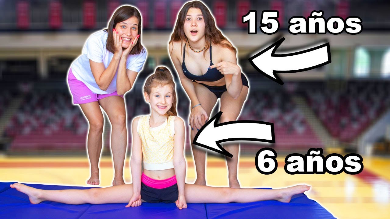 NIÑA vs MAYORES - Reto extremo de Gimnasia - Nuestra Hija nos Reta | Yippee Family