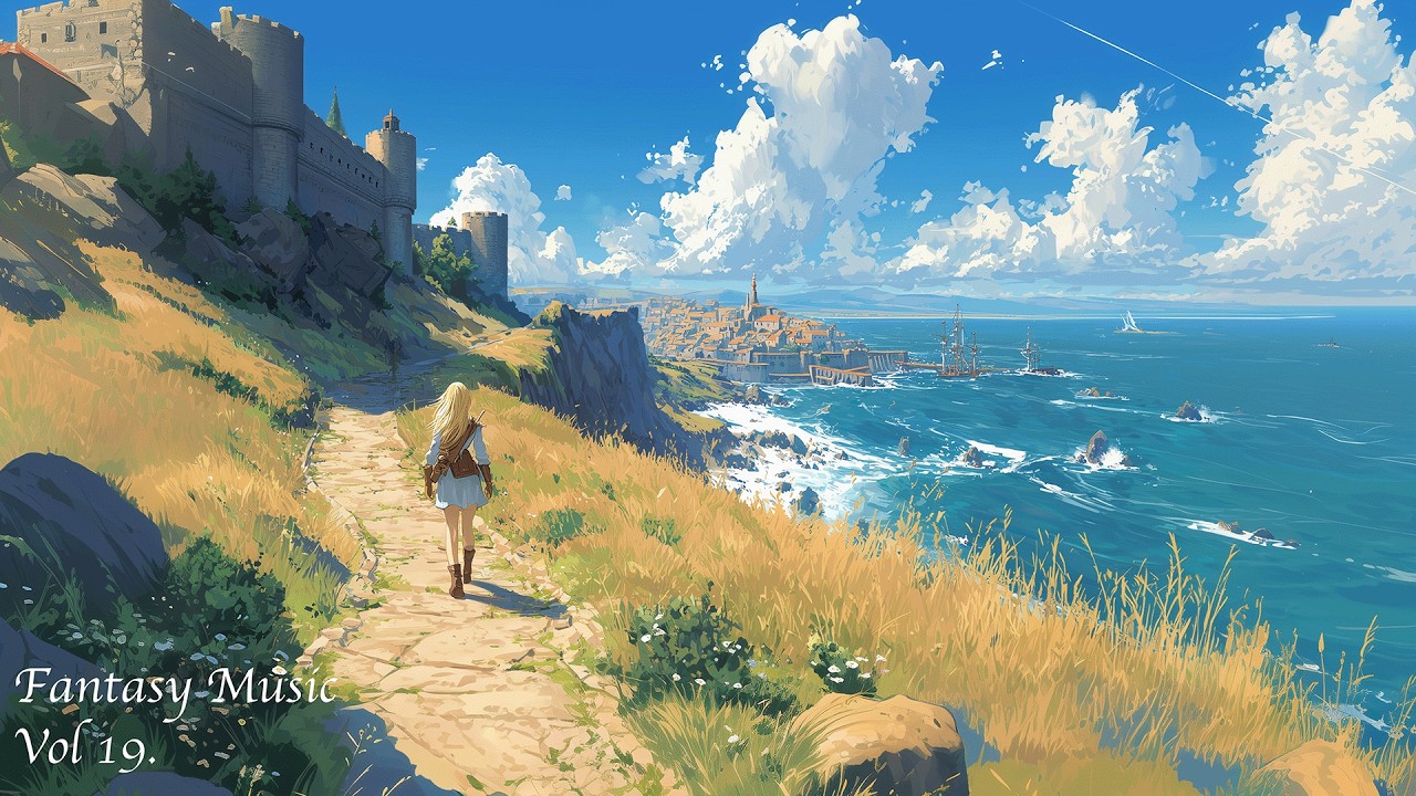 Peaceful Fantasy World 🌿 Medieval Exploration Ambience for Study, Work & Tabletop RPGs | Vol 18